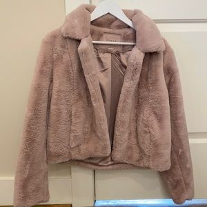 BLANK NYC FAUX FUR COAT!!!